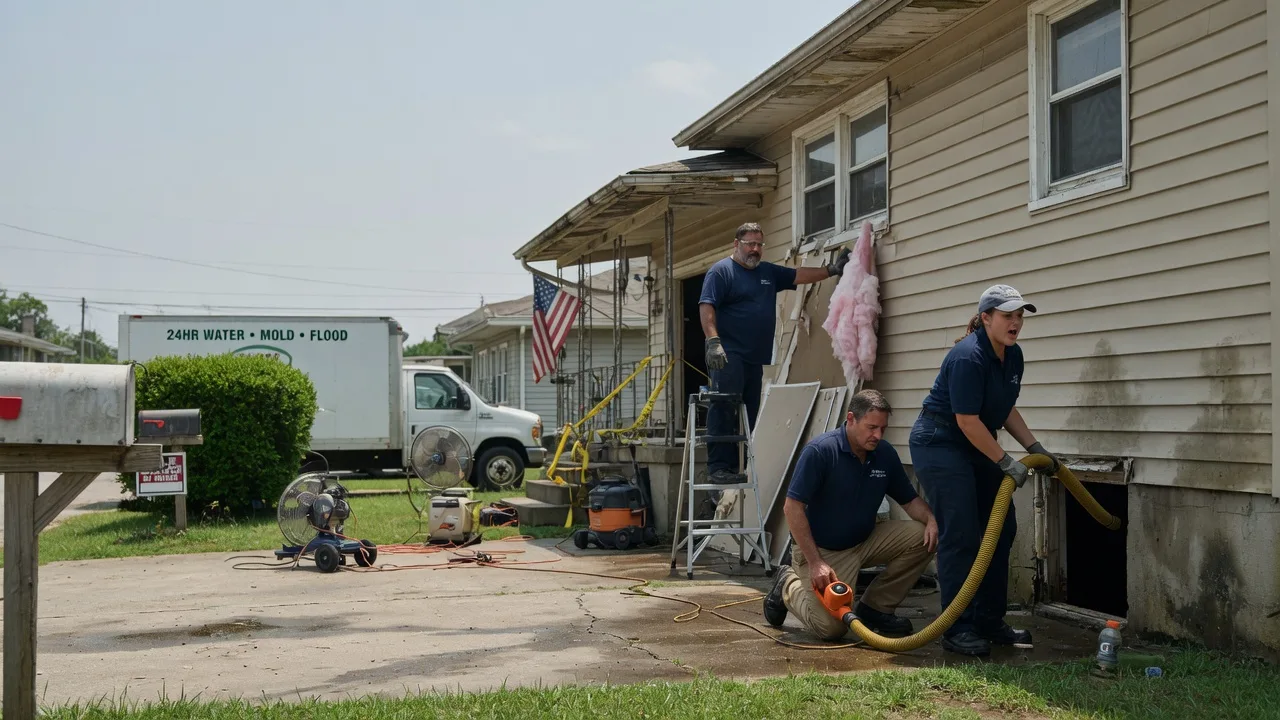 Water Damage Repair in Stamford, TX near me
